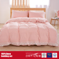 100%Linen Bedding Set With Stone Washing in Grey, White, Pink Color